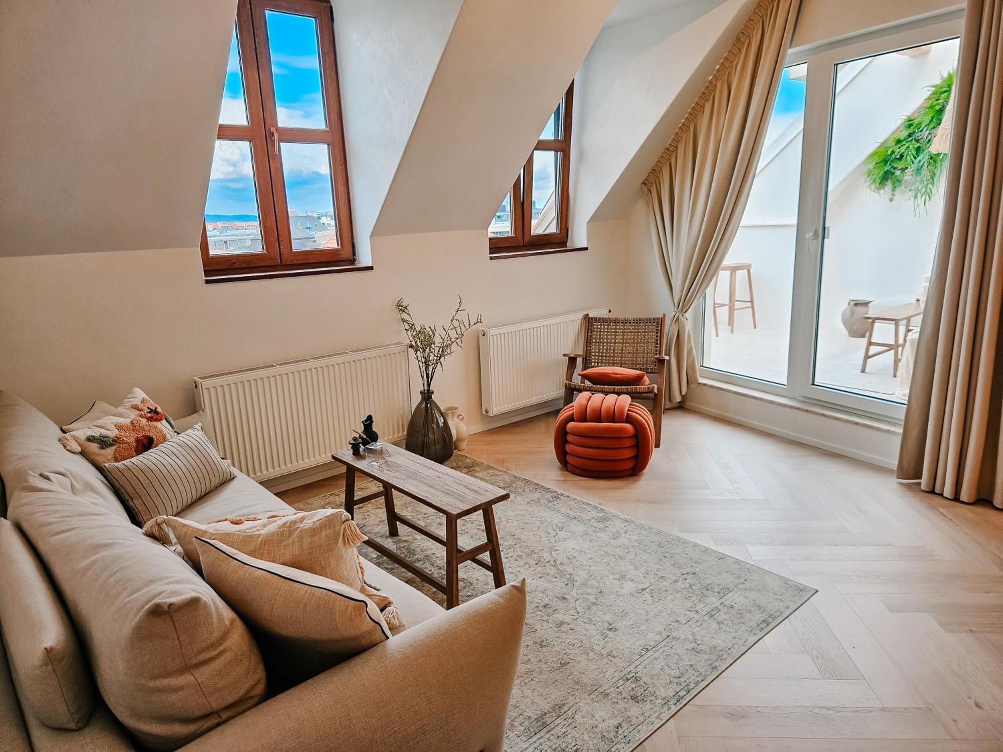 New Design Top-Class Suite Next To The Castle-Free Parking-Terrace Pressburg Exterior foto